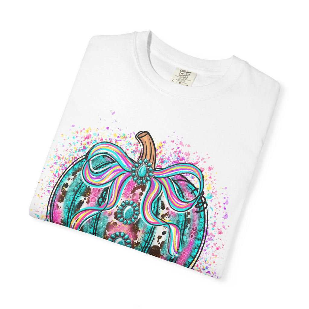 Teal Boho Pumpkin T-Shirt