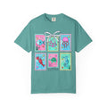 Sea Critter Stamp T-Shirt — Cute Marine Animals Graphic Tee