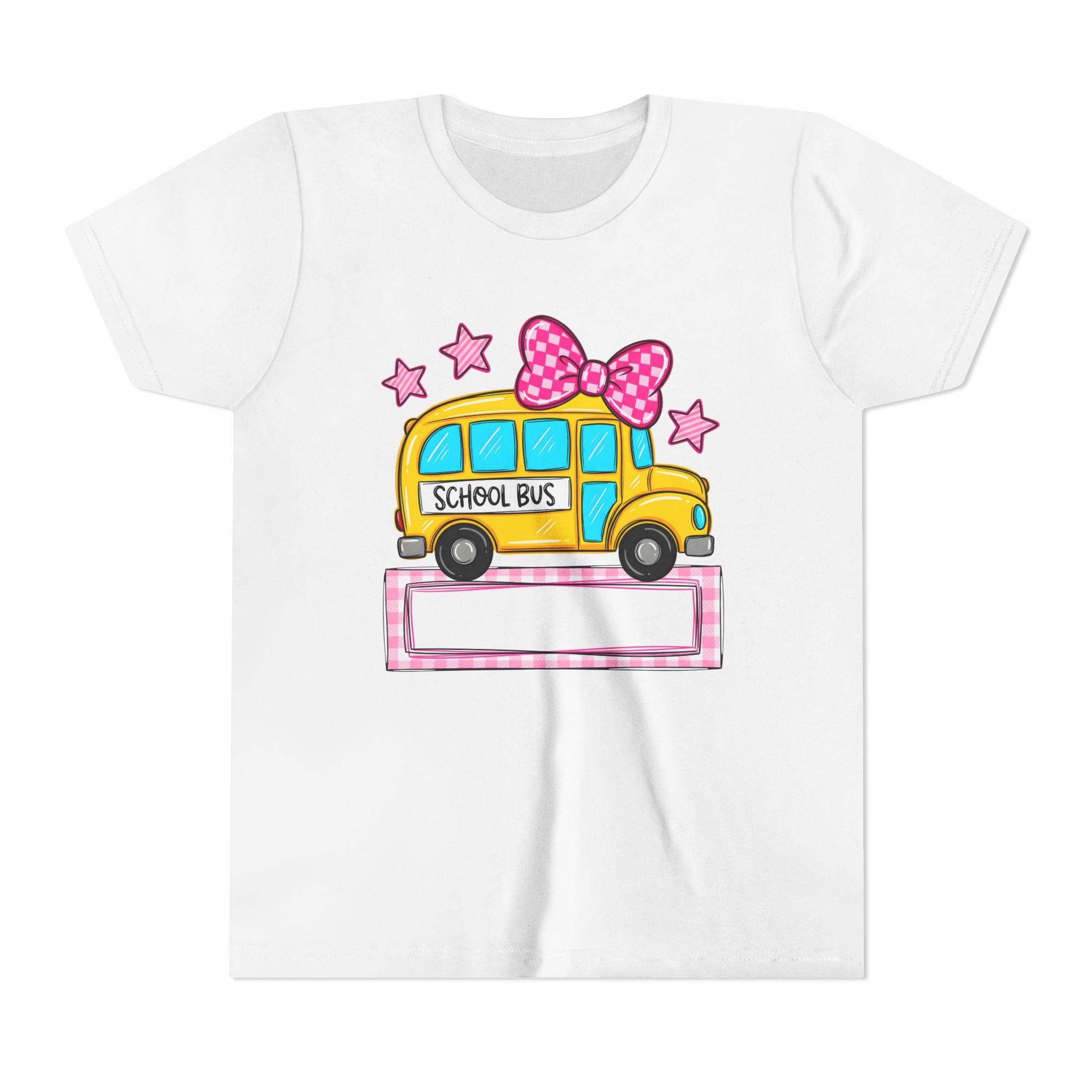 Cute Pink Bow Back-to-School Shirt