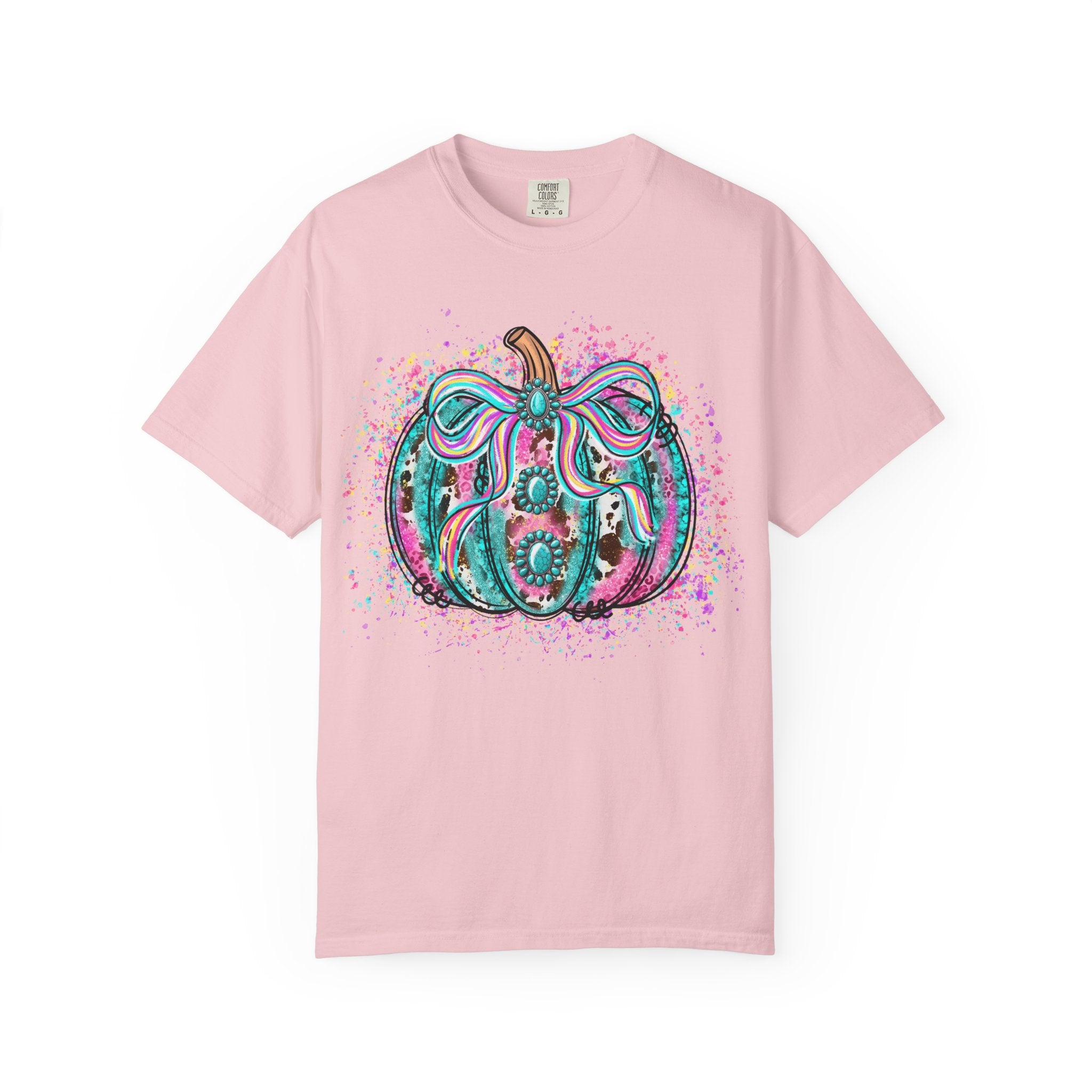 Teal Boho Pumpkin T-Shirt