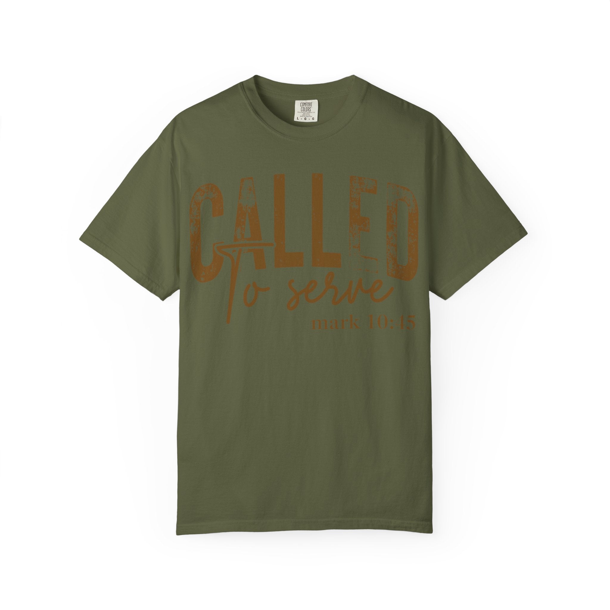 “Called to Serve” Mark 10:45 Christian Tee