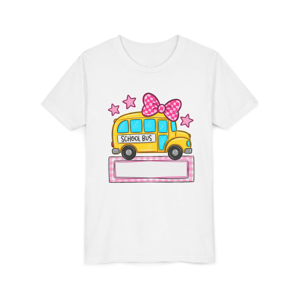 Cute Pink Bow Back-to-School Shirt