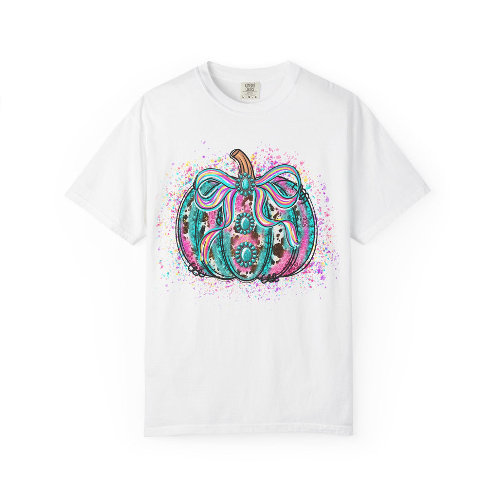 Teal Boho Pumpkin T-Shirt