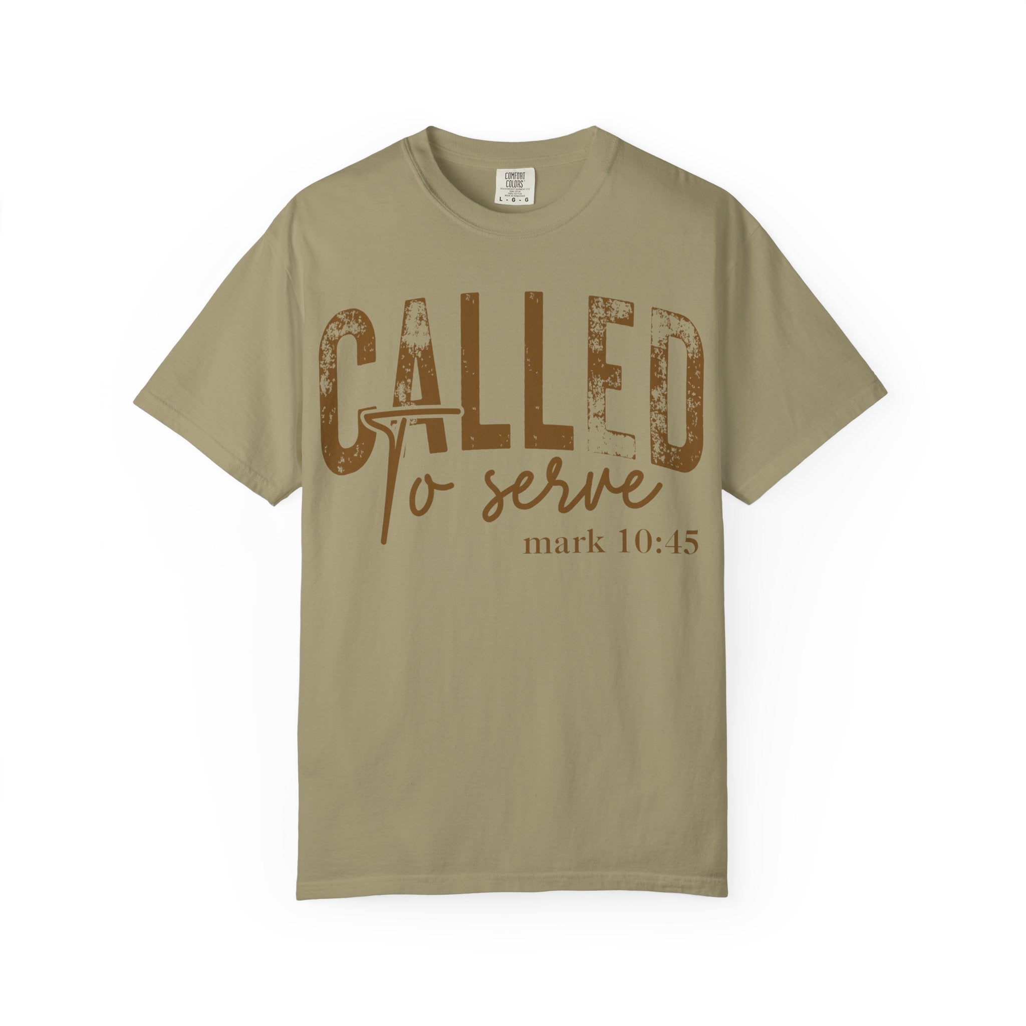 “Called to Serve” Mark 10:45 Christian Tee