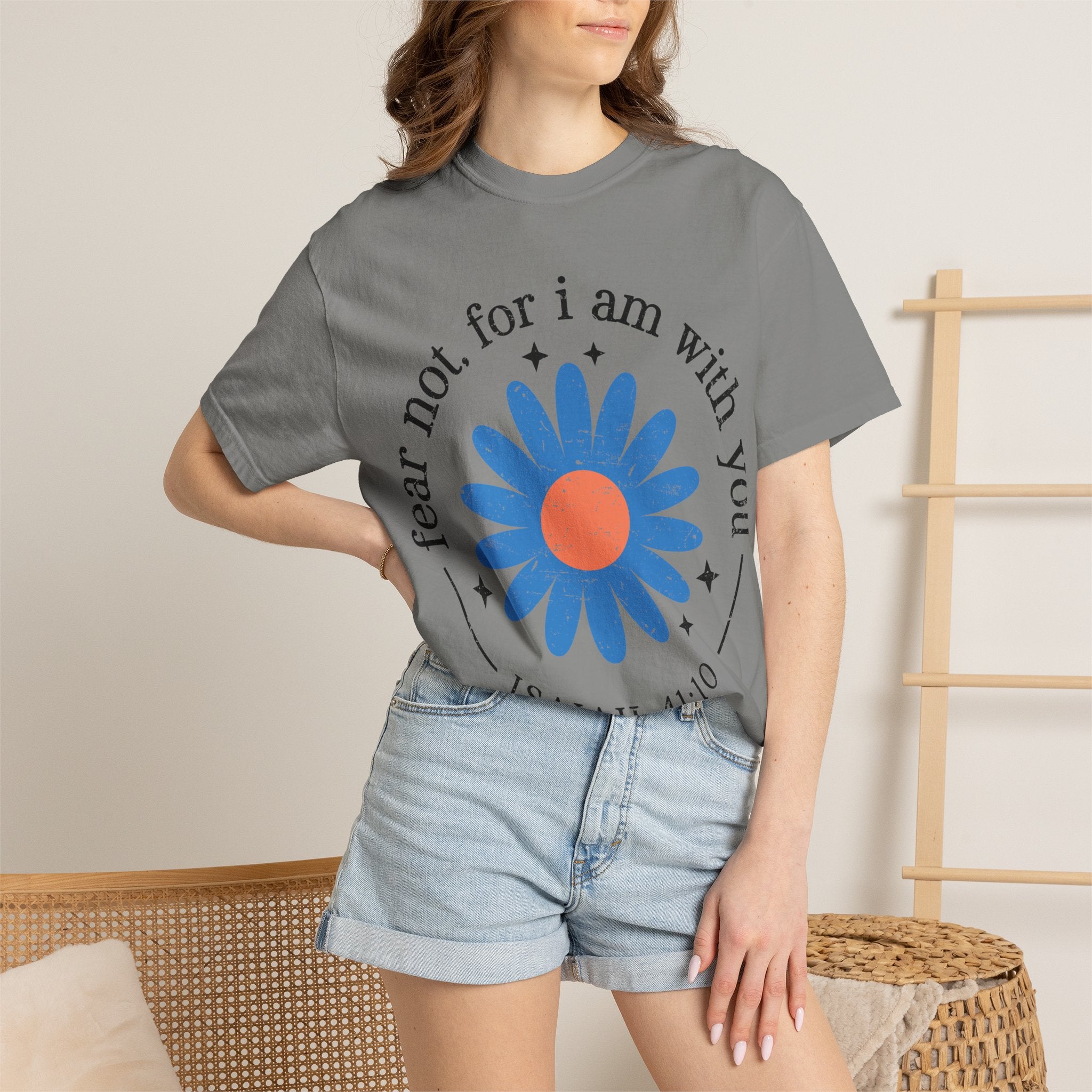 "Fear Not, For I Am With You" Christian Tee