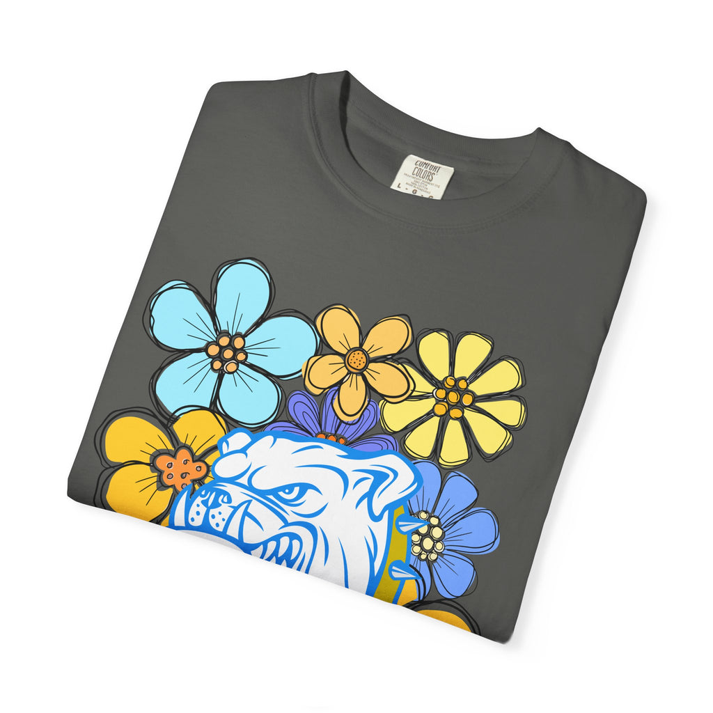 Bulldogs Floral Mascot T-Shirt