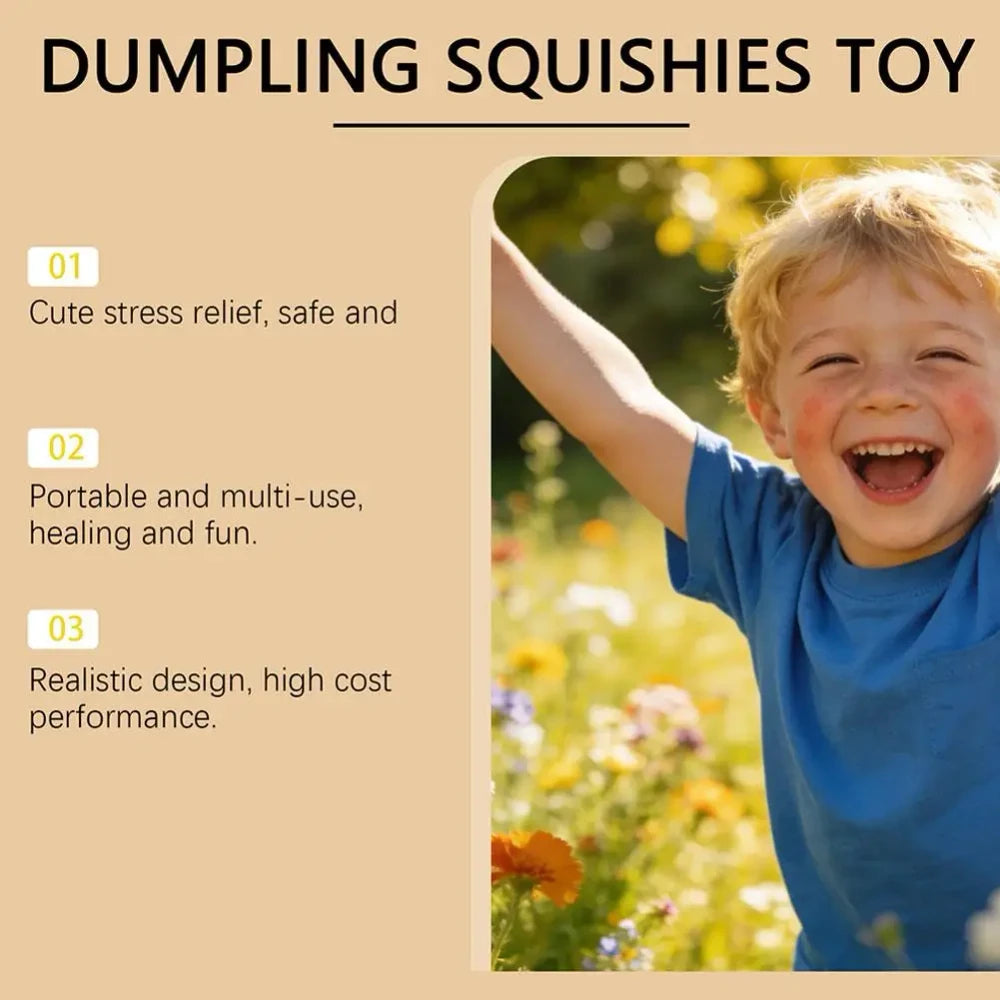 Squishy Dumpling Stress Toy