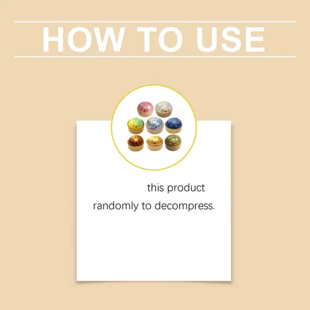 Squishy Dumpling Stress Toy