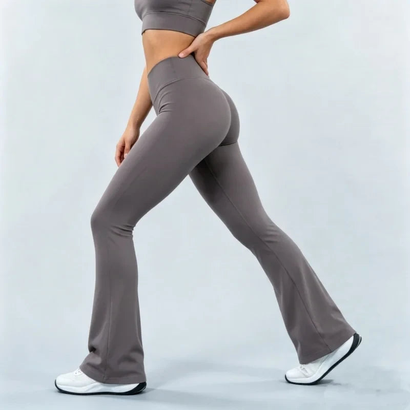 Seamless Flared Yoga Pants