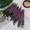 Comprehensive Synthetic Makeup Brush Set