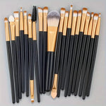 Comprehensive Synthetic Makeup Brush Set