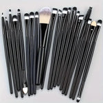 Comprehensive Synthetic Makeup Brush Set