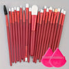Comprehensive Synthetic Makeup Brush Set