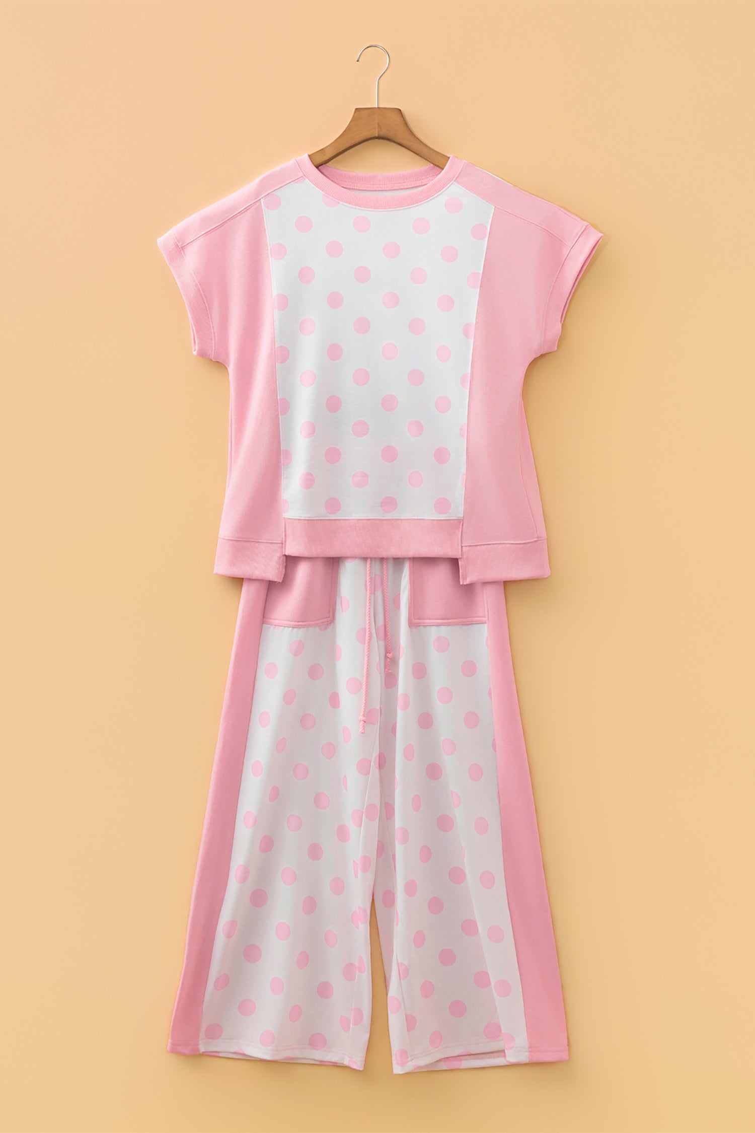 Block Patchwork Polka Dot SET