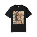Lion & Lioness Floral Portrait T‑Shirt