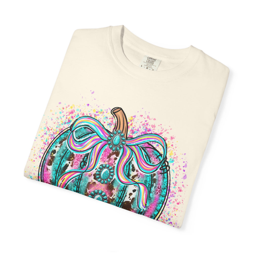 Teal Boho Pumpkin T-Shirt