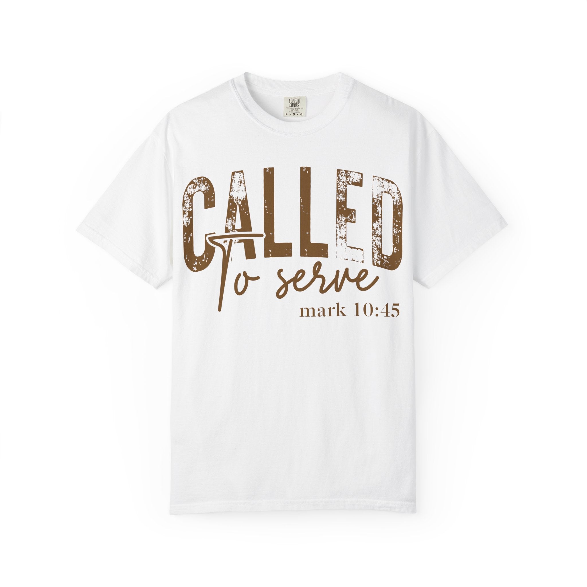 “Called to Serve” Mark 10:45 Christian Tee