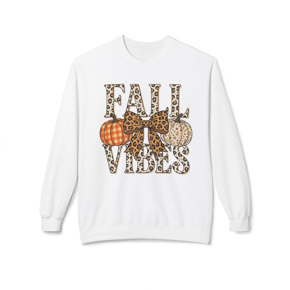 Fall Vibes Leopard Sweatshirt