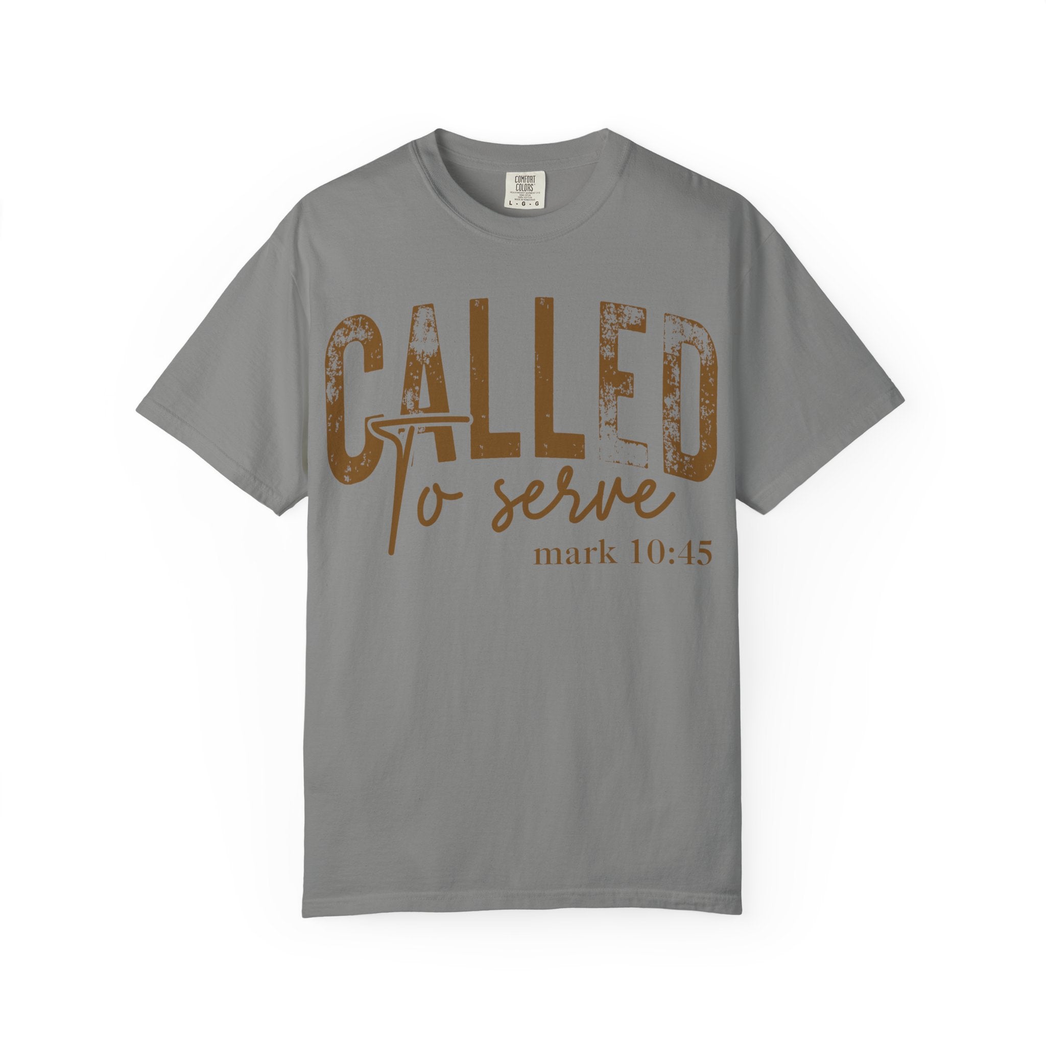 “Called to Serve” Mark 10:45 Christian Tee