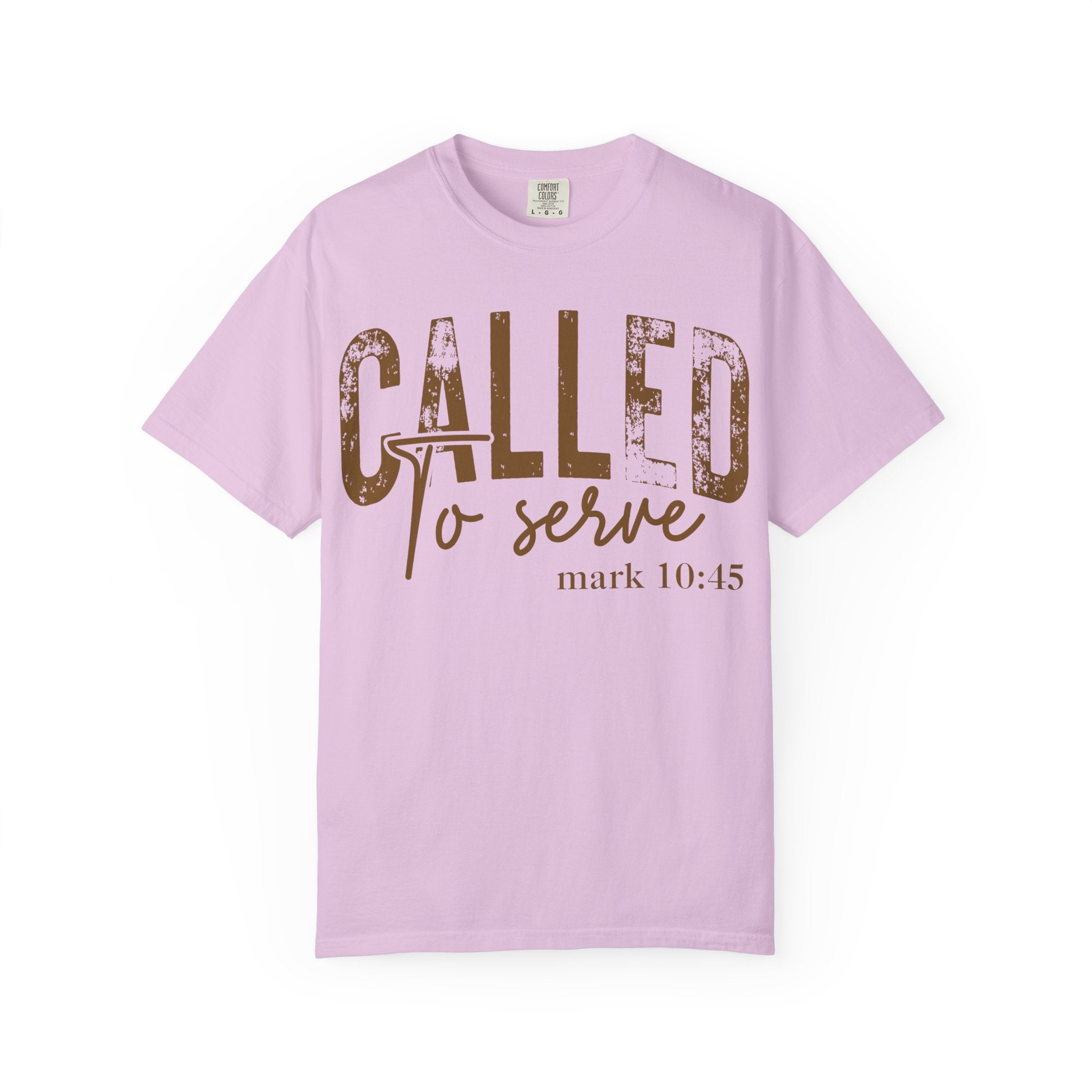 “Called to Serve” Mark 10:45 Christian Tee