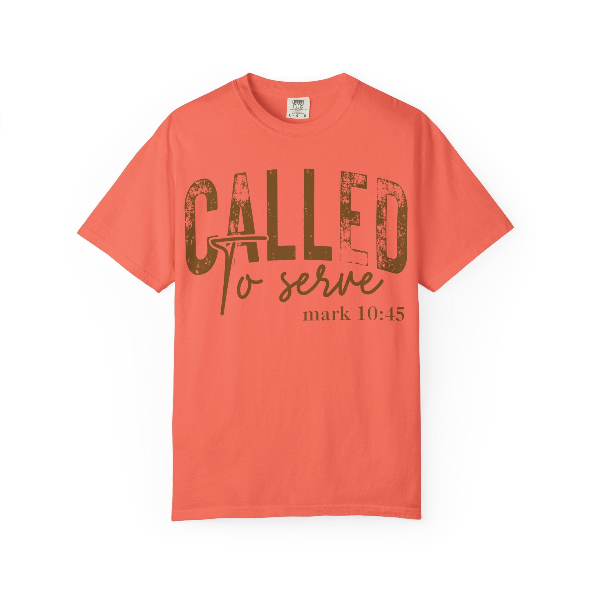 “Called to Serve” Mark 10:45 Christian Tee